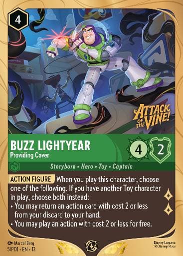 Buzz Lightyear - Providing Cover