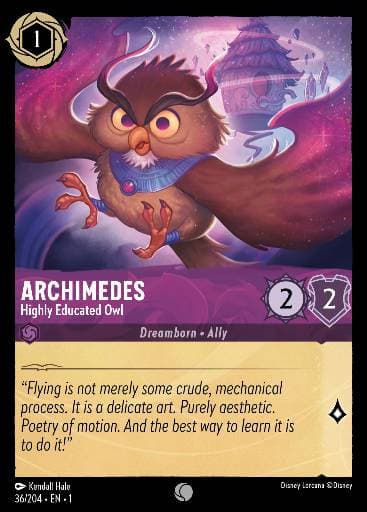 Archimedes - Highly Educated Owl