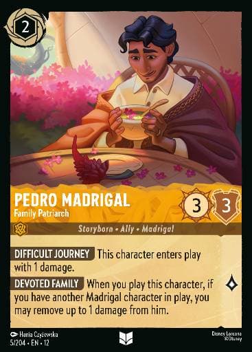 Pedro Madrigal - Family Patriarch