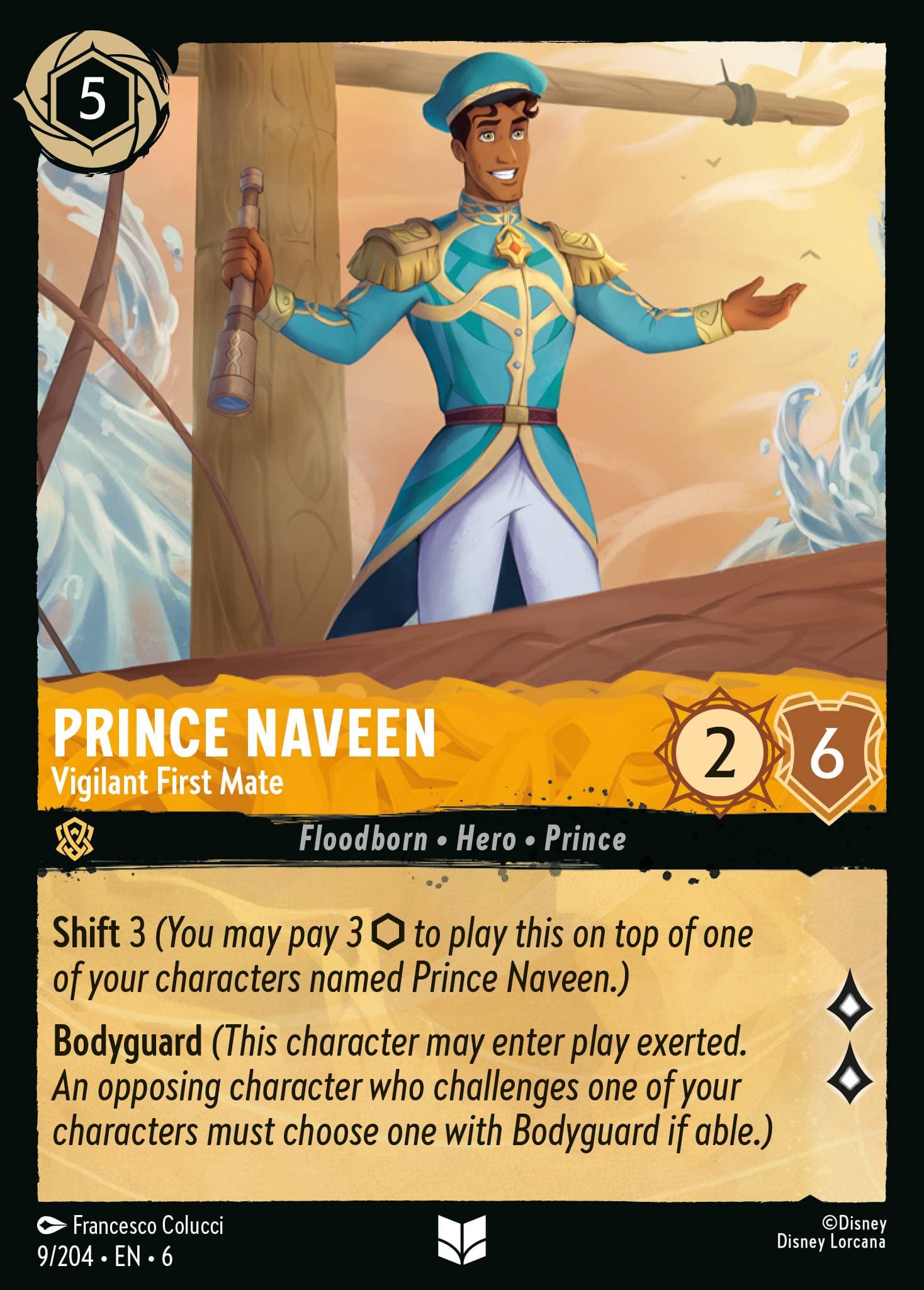 Prince Naveen - Vigilant First Mate