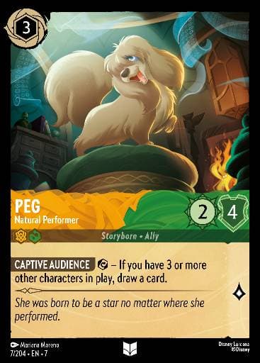 Peg - Natural Performer