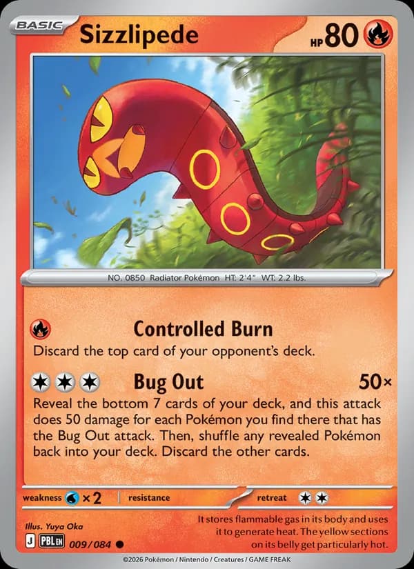 Sizzlipede