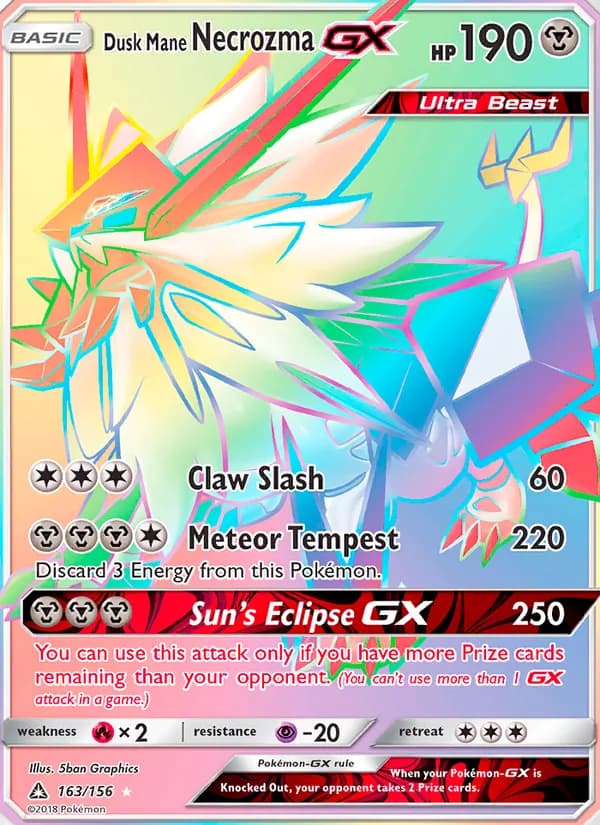 Dusk Mane Necrozma GX