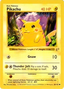 Pikachu (E3 Stamped with Red Cheeks)