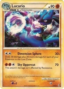 Lucario (Cracked Ice Holo)