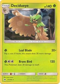 Decidueye (Cracked Ice Holo)