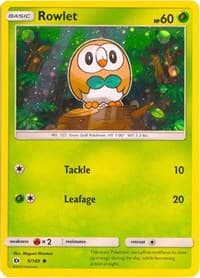 Rowlet (Cosmos Holo)