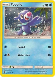 Popplio (Cosmos Holo)