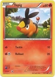 Tepig 15/114 (Cosmos Holo)