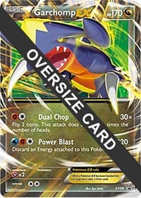 Garchomp EX - XY09 (XY Black Star Promo)