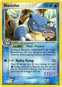 Blastoise - 14/100 (National Championships) [Staff]