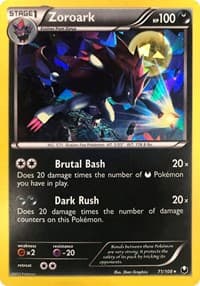 Zoroark (Cracked Ice Holo)