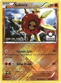 Solrock - 64/146 (Pokemon League) [2nd Place]