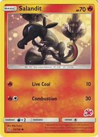 Salandit (#13 Charizard Stamped)
