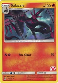 Salazzle (#7 Charizard Stamped)