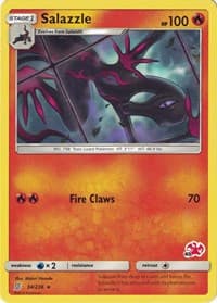 Salazzle (#49 Charizard Stamped)