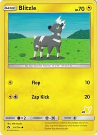 Blitzle (#45 Pikachu Stamped)
