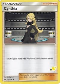 Cynthia (#59 Pikachu Stamped)