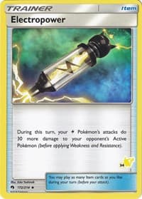 Electropower (#34 Pikachu Stamped)