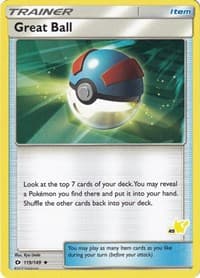 Great Ball (#49 Pikachu Stamped)