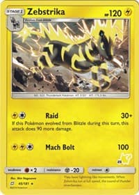 Zebstrika (#23 Pikachu Stamped)