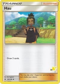 Hau (#54 Pikachu Stamped)