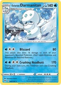 Galarian Darmanitan (Cracked Ice Holo)