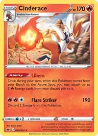 Cinderace (Non-Holo)