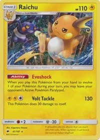 Raichu (Cosmos Holo)