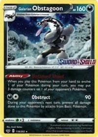Galarian Obstagoon (Cosmos Holo)