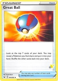 Great Ball (#57 Pikachu Stamped)
