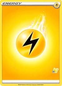 Lightning Energy (#27 Pikachu Stamped)