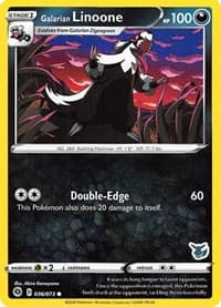 Galarian Linoone (Eevee Stamped)