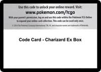 Code Card - Charizard EX Box