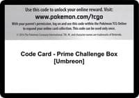 Code Card - Prime Challenge Box [Umbreon]