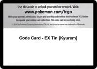 Code Card - EX Tin [Kyurem]