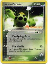 Team Aqua's Cacnea (Prerelease)