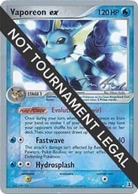 Vaporeon ex - 2007 (Tom Roos)