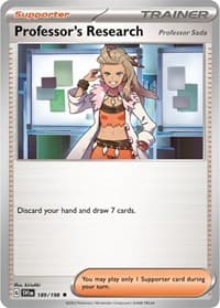 Professor's Research [Professor Sada] (Non-Holo)
