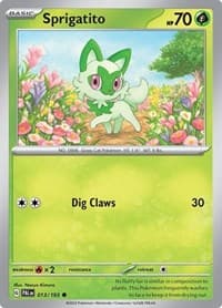 Sprigatito (Summer 2023 Collector Chest)