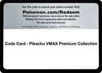 Code Card - Pikachu VMAX Premium Collection