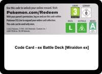 Code Card - ex Battle Deck [Miraidon ex]