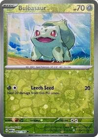 Bulbasaur (Reverse Cosmos Holo) (Costco Exclusive)