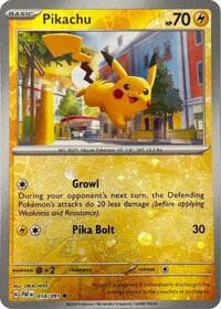 Pikachu (Reverse Cosmos Holo)