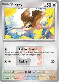 Pidgey (League Promo)