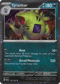 Tyranitar (Cosmo Foil)