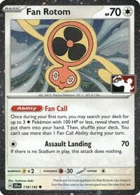 Fan Rotom (Cosmos Holo)