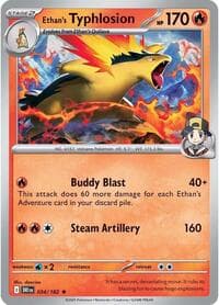 Ethan's Typhlosion (Non-holo)