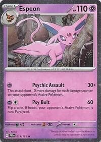 Espeon (Cosmos Holo)