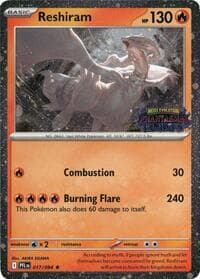 Reshiram (Phantasmal Flames Stamped)